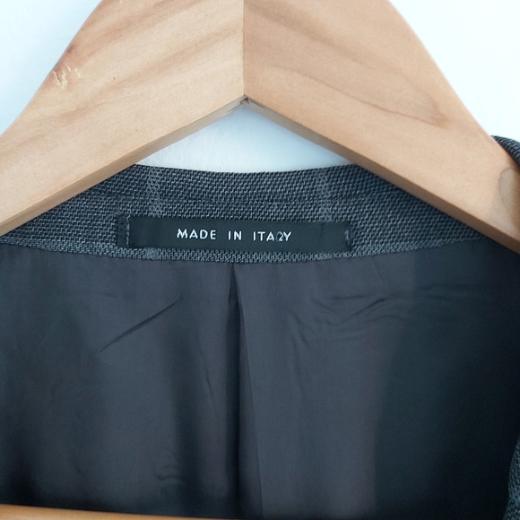 Giorgio Armani / Suit 100% Wool Plai, Sz 44R - Picture 7 of 12